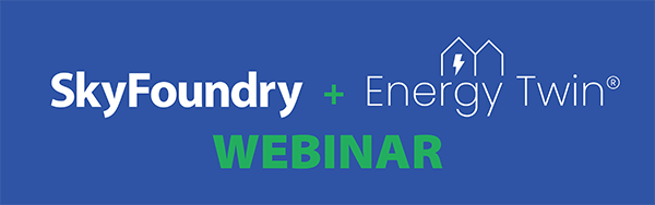 skyfoundry energy twin webinar graphic